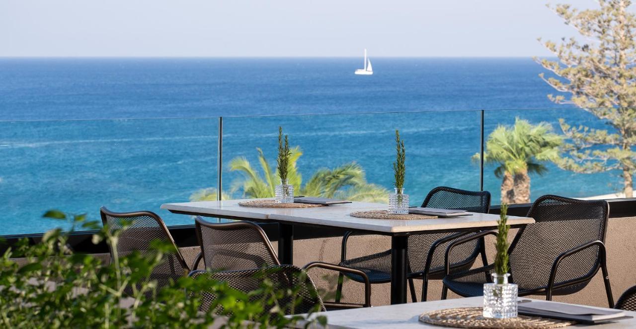 Helea Lifestyle Beach Resort Kallithea  Exterior photo View from the restaurant