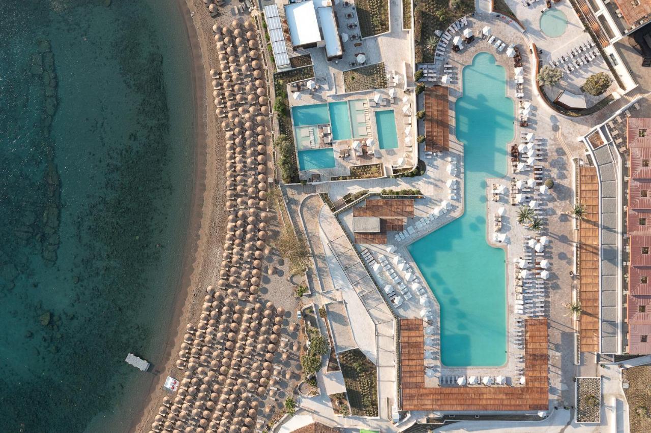 Helea Lifestyle Beach Resort Kallithea  Exterior photo Aerial view of the hotel