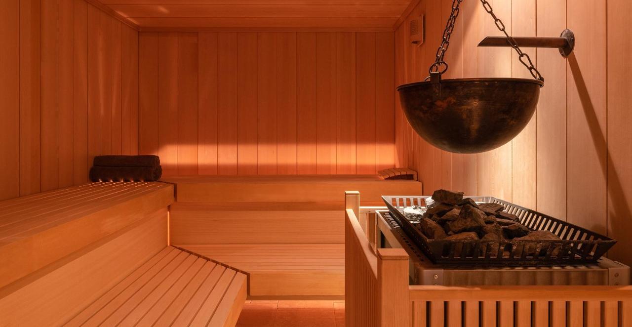 Helea Lifestyle Beach Resort Kallithea  Exterior photo A Finnish sauna