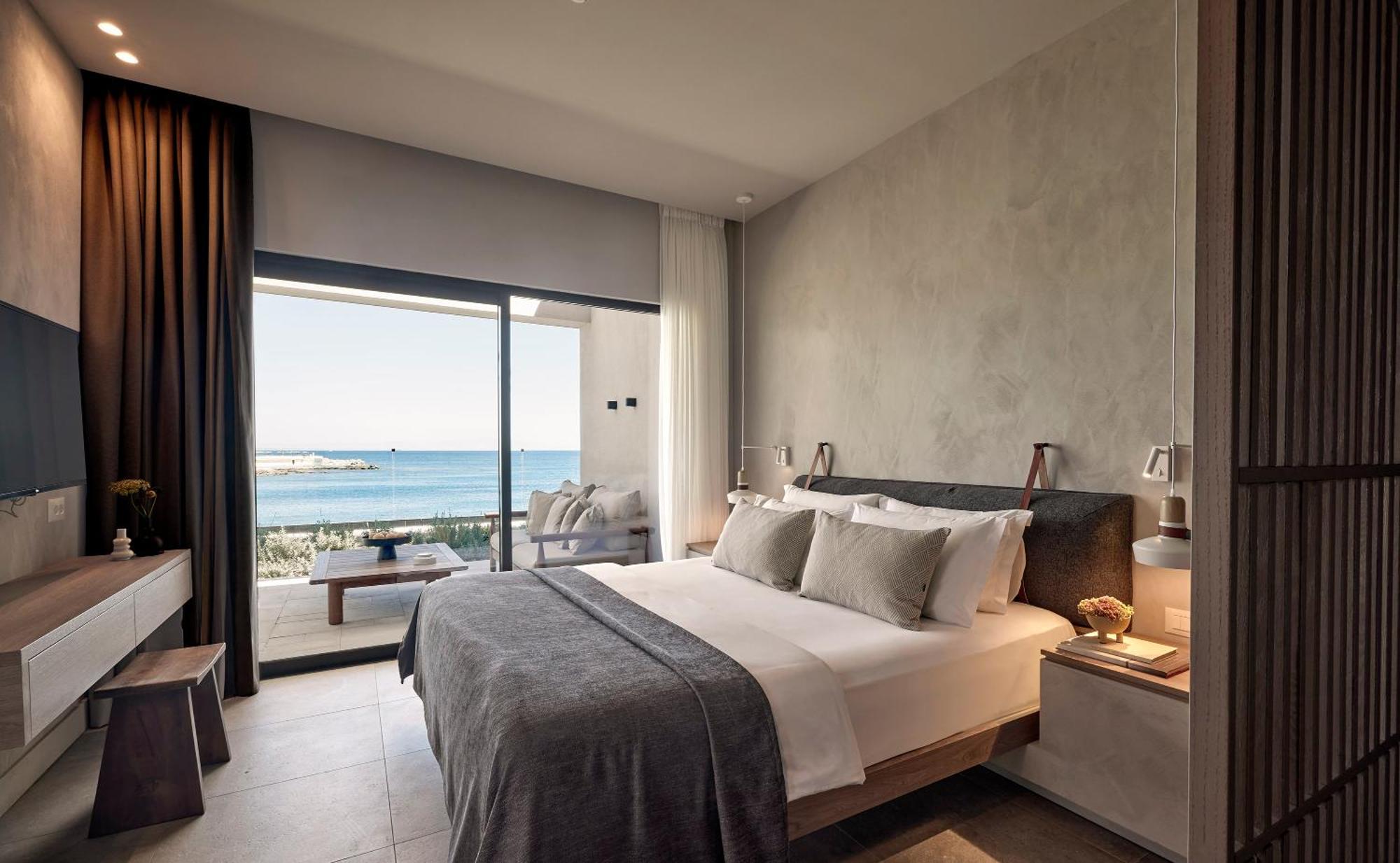 Helea Lifestyle Beach Resort Kallithea  Room photo Deluxe Seafront